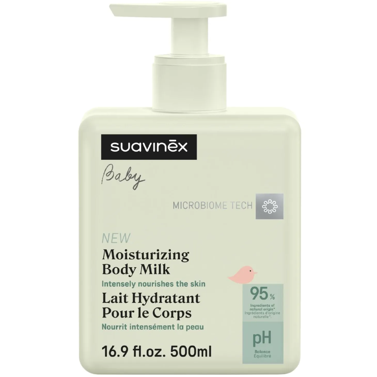 Suavinex Lait Hydratant Corps Blanc 500 ml