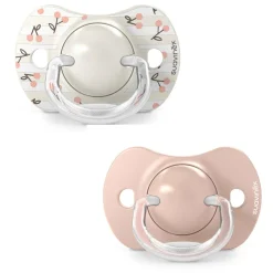 Suavinex                    Lot de 2 Sucettes Symetriques Sxpro Birdies    Rose