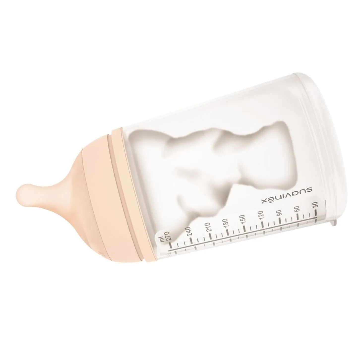 Suavinex Pack biberon Follow on me Zero.Zero 270 ml