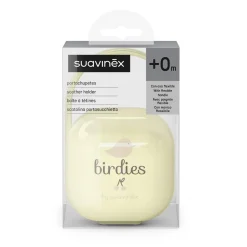 Suavinex Porte-Sucette Birdies Beige