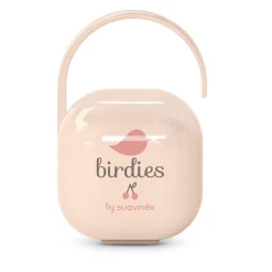 Suavinex Porte-Sucette Birdies Rose