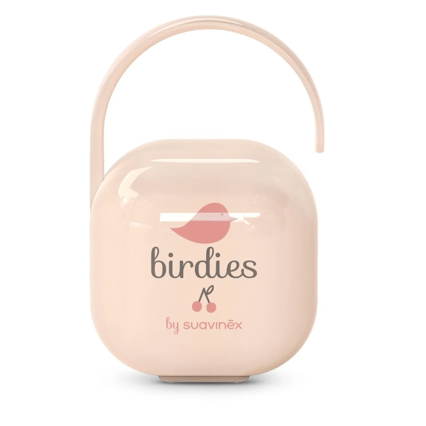Suavinex Porte-Sucette Birdies Rose