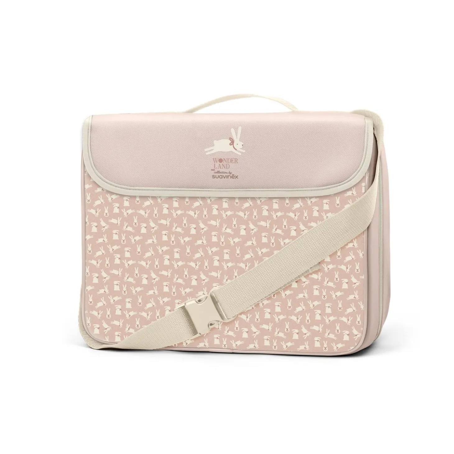 Suavinex Rehausseur Wonderland Lapin Rose