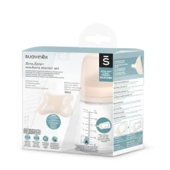 Suavinex                    Set biberon Zero.Zero avec sucette    180 ml