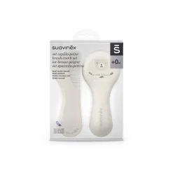 Suavinex Set Brosse + Peigne Birdies Beige