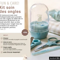 Suavinex Set Complet Soin Des Ongles Couleur aléatoire