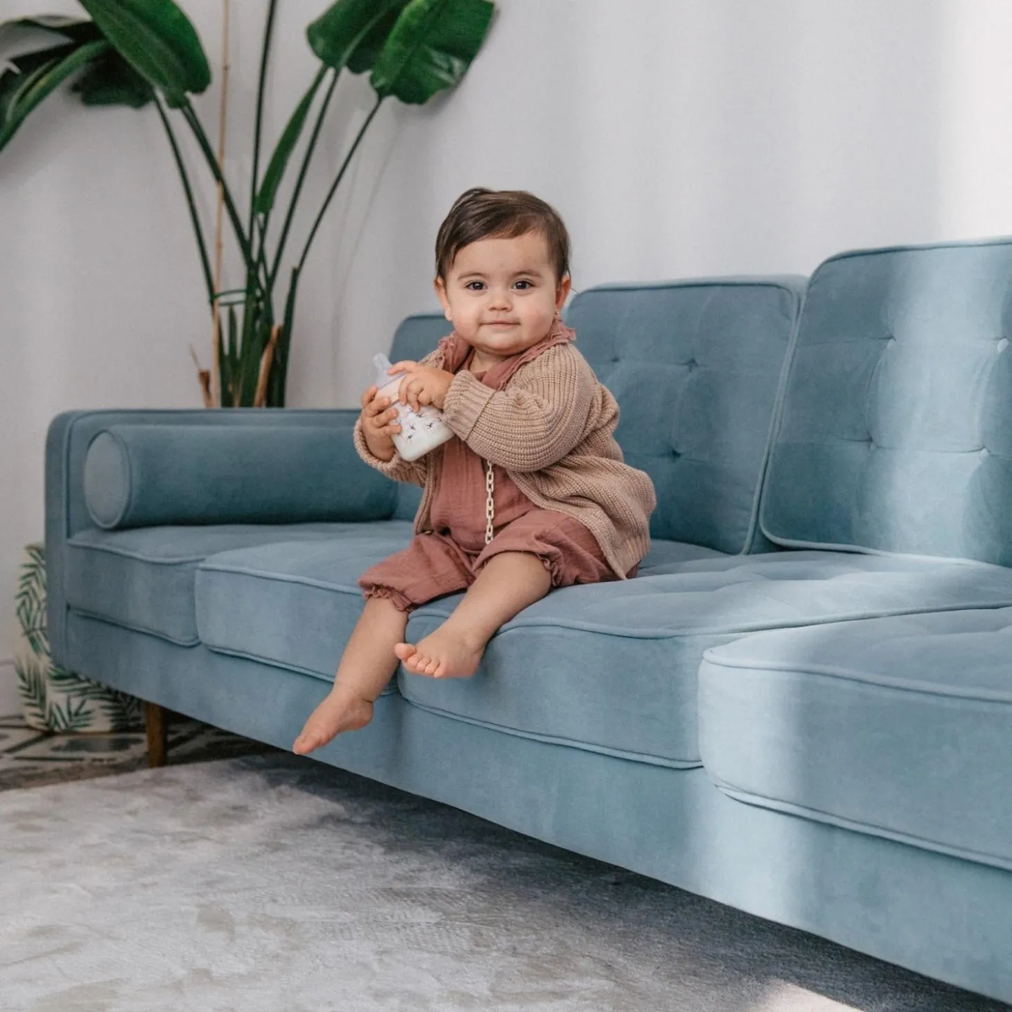 Suavinex Set Nouveau-Ne Birdies Rose