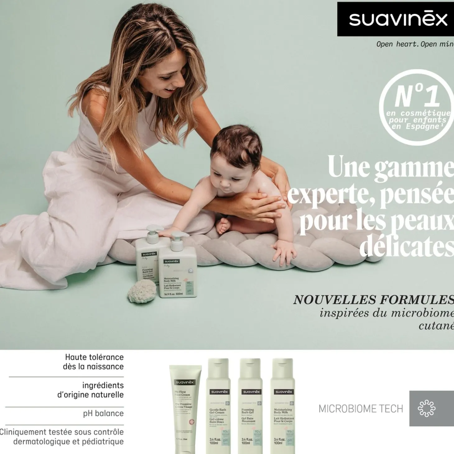 Suavinex Set Soins Les Essentiels Blanc 100 ml