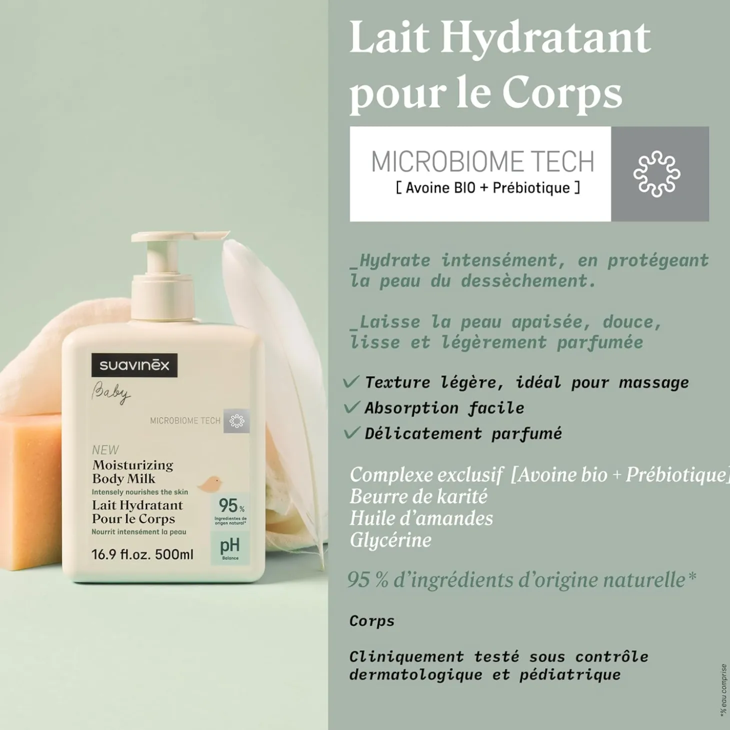 Suavinex Set Soins Les Essentiels Blanc 100 ml