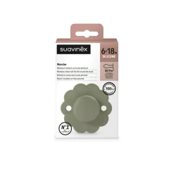Suavinex Sucette reversible wonder Green 6-18 mois