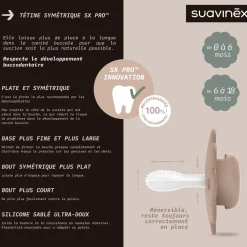 Suavinex                    Sucette reversible wonder    Green            6-18 mois