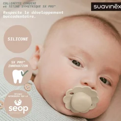 Suavinex Sucette reversible wonder Green 6-18 mois