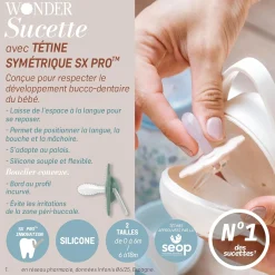 Suavinex Sucette Symetrique Sxpro Wonderland Beige 0-6 mois