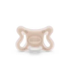 Suavinex                    Sucette Zero.Zero Symetrique Silicone    Light Beige