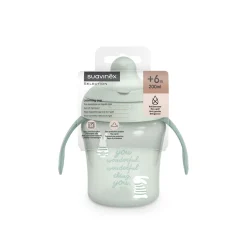 Suavinex Tasse Apprentissage Wonderland Lapin Vert 200 ml