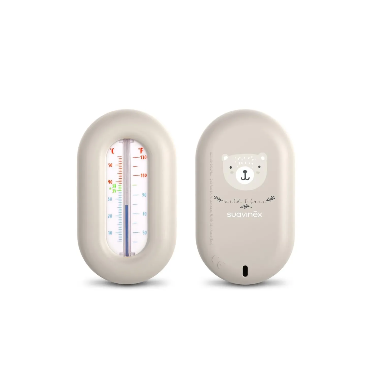 Suavinex Thermomètre de Bain Birdies Beige