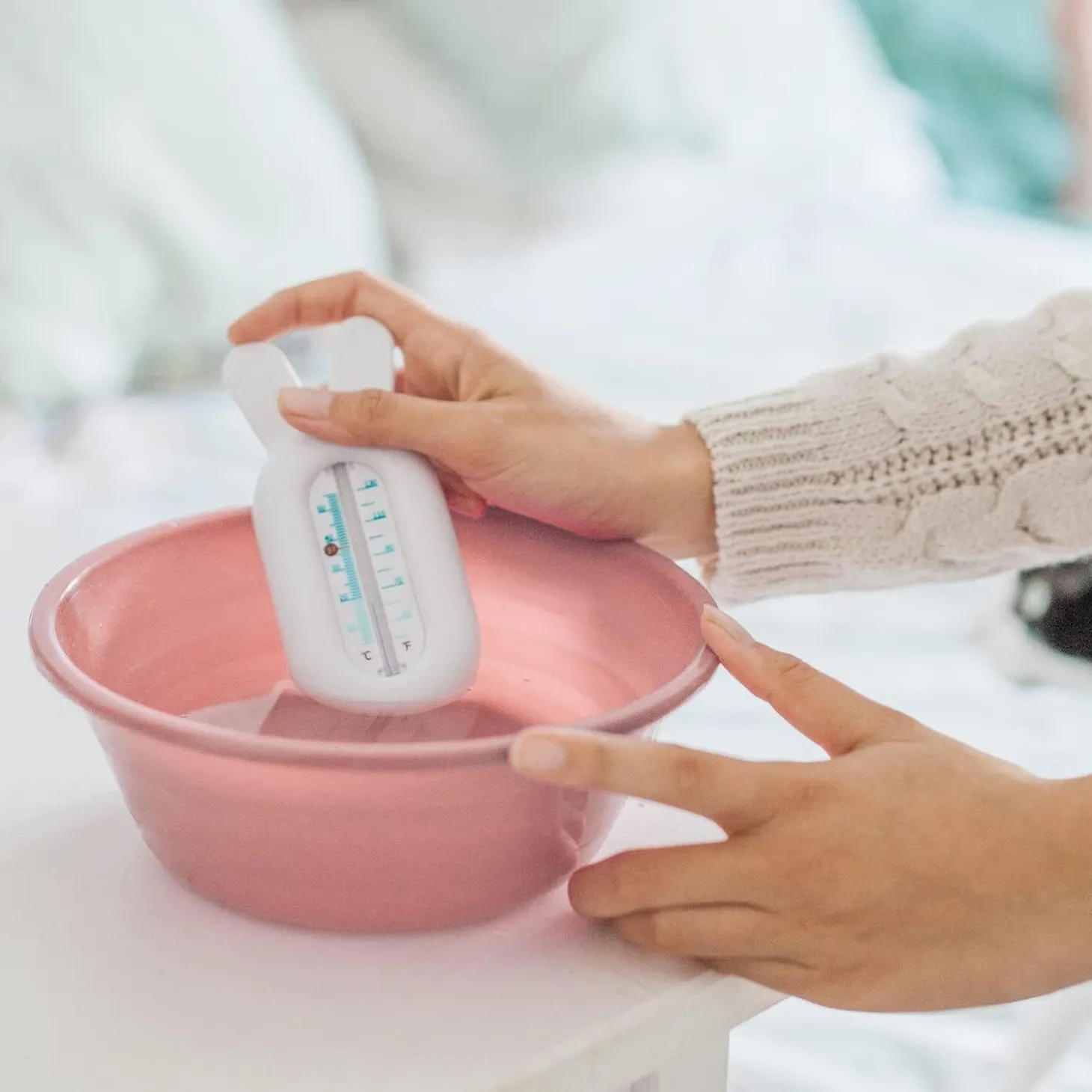 Suavinex Thermomètre de bain Dreams Beige