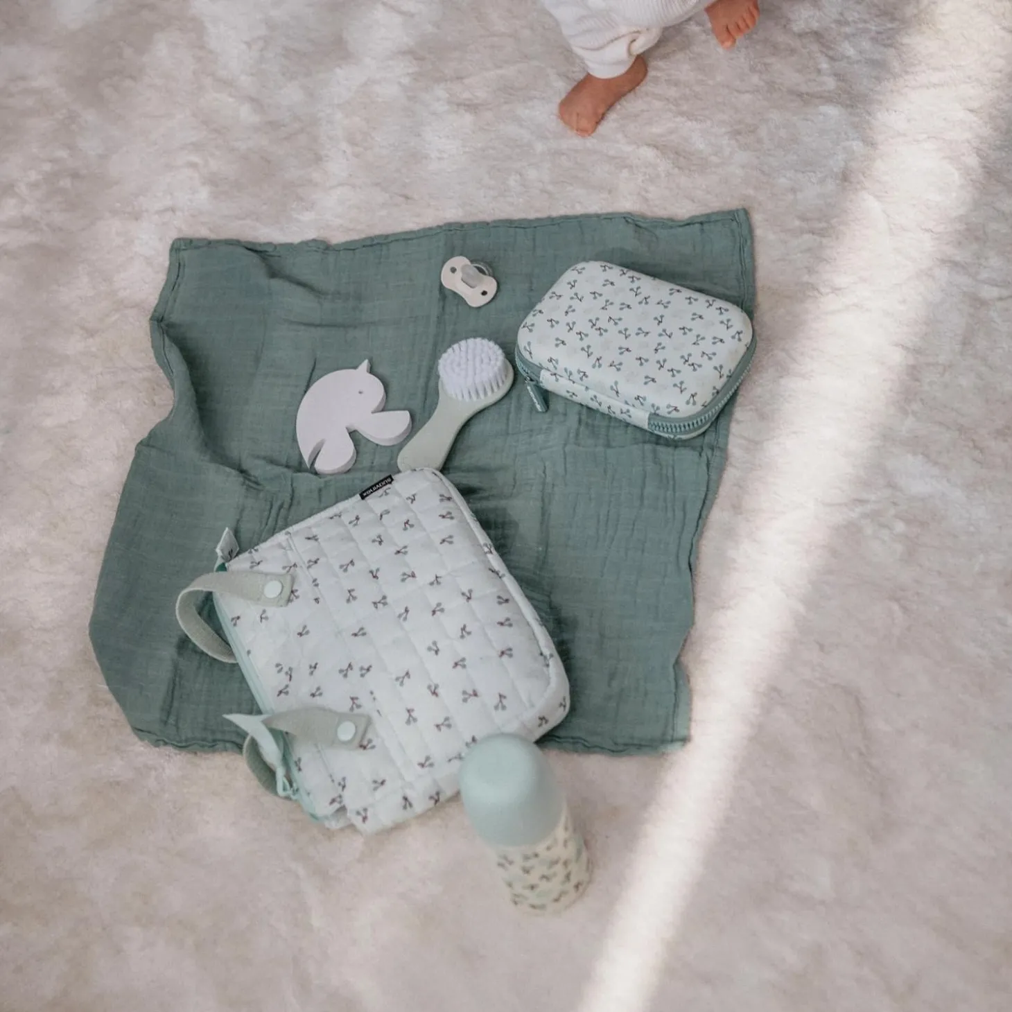 Suavinex Trousse de Toilette Birdies Vert