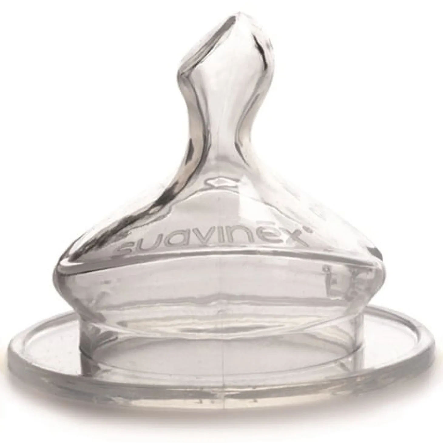 Suavinex 2 tétines physio debit moyen silicone 0-6m