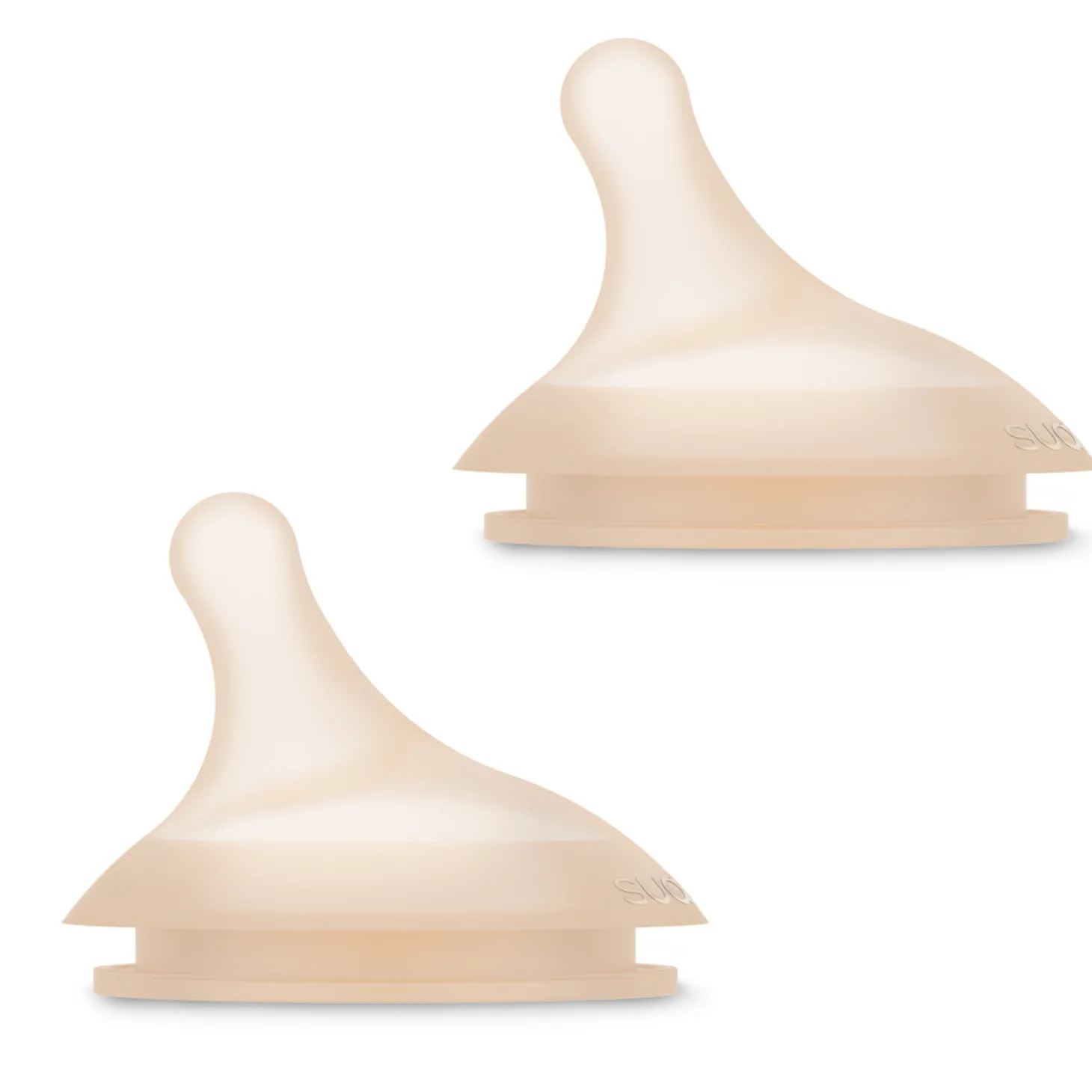 Suavinex 2 tétines pour biberon anti-colique Zero.Zero