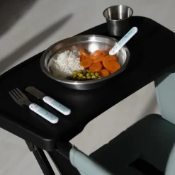 Thermobaby Assiette Inox Inox Gris