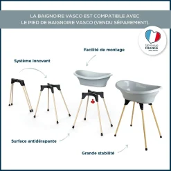 Thermobaby Baignoire Vasco Gris Charme