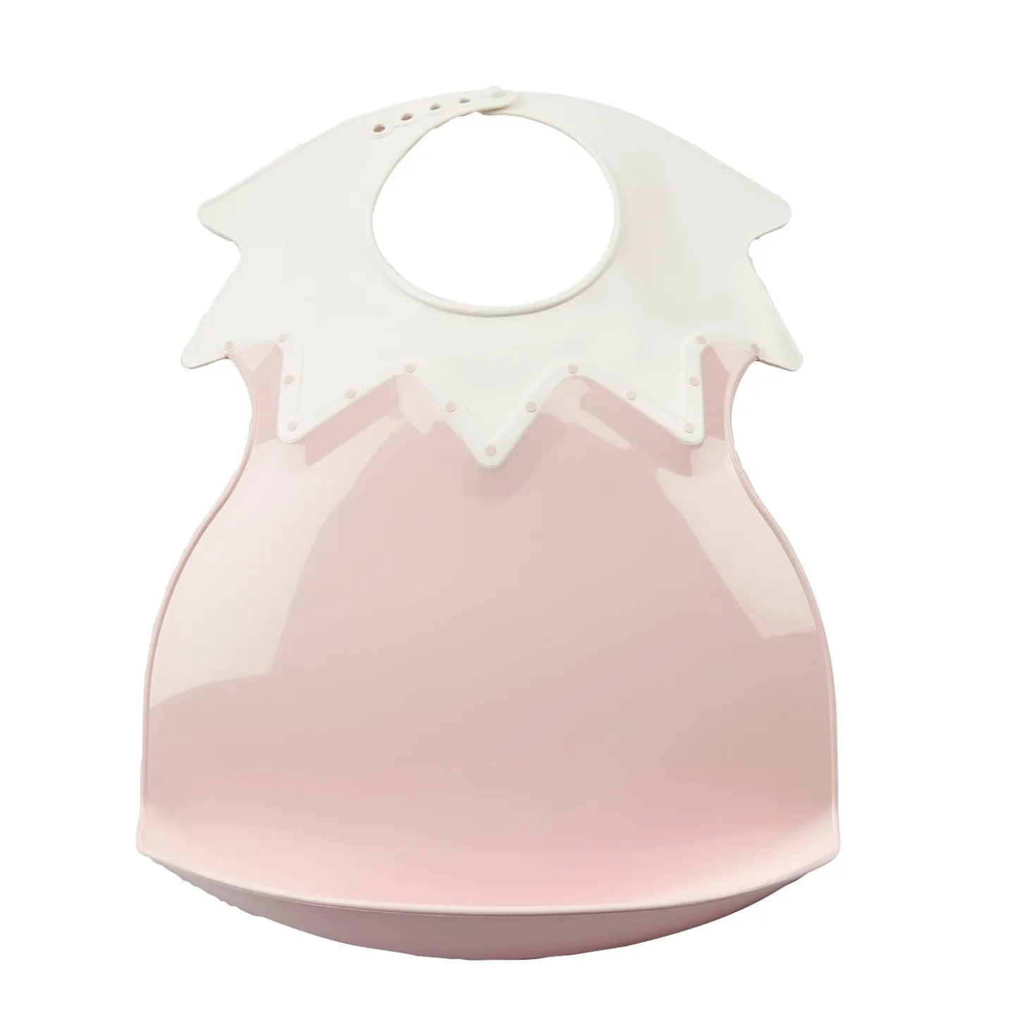 Thermobaby Bavoir Arlequin Rose Poudré