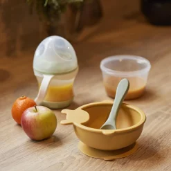Thermobaby                    Bol silicone    Jaune Miel