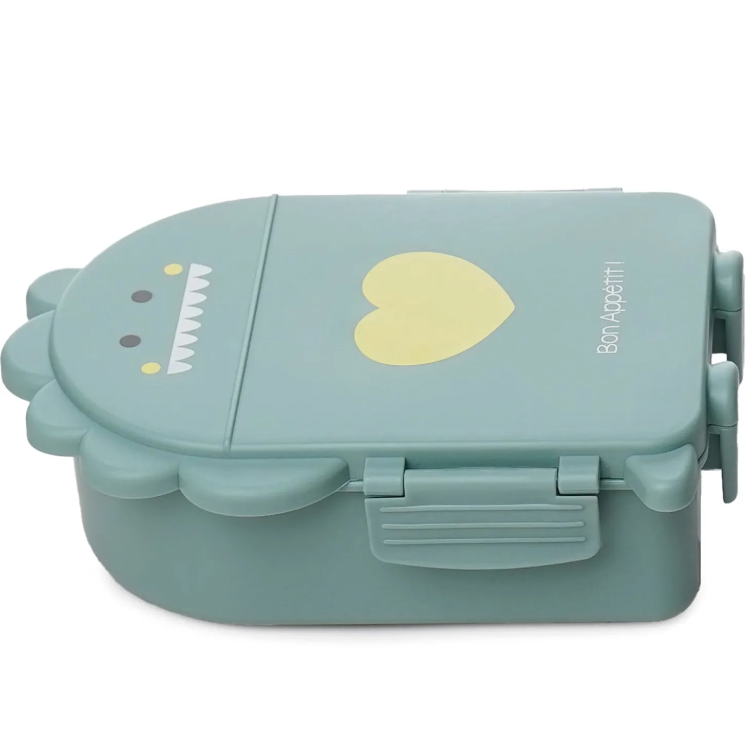 Thermobaby Boîte à goûter Dino Vert sauge