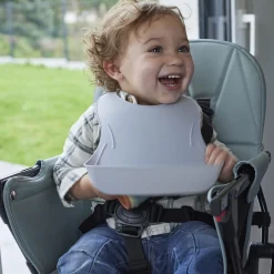Thermobaby                    Chaise haute pliable handy    Noir Et Vert Sauge