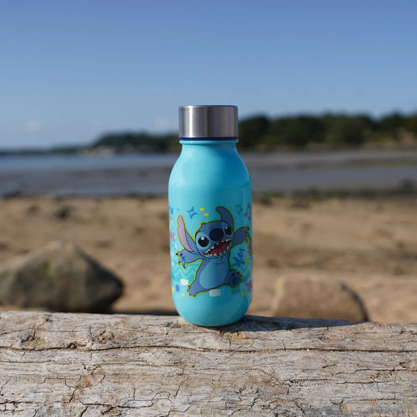 Thermobaby Gourde Lilo et Stitch Bleu 430 ml