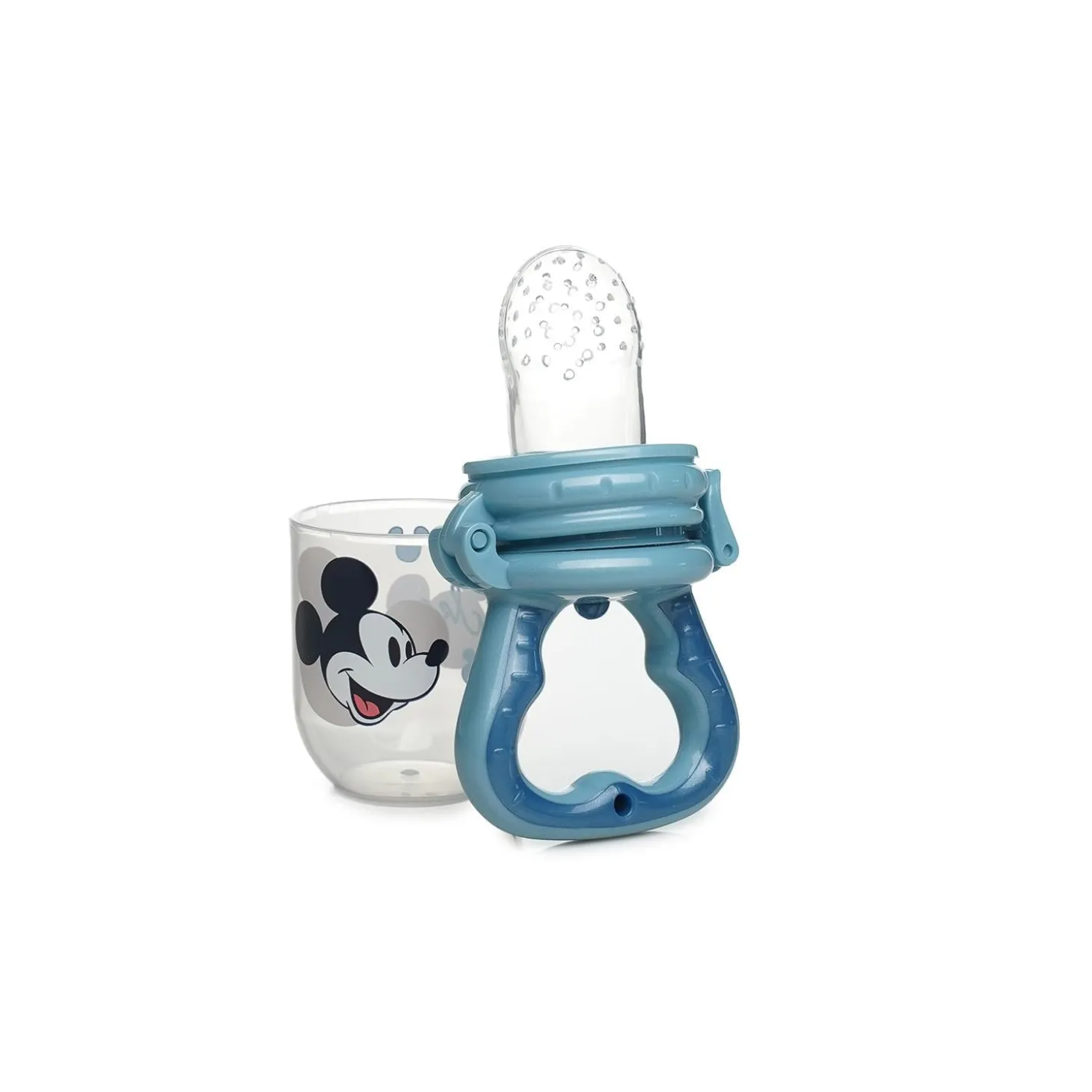 Thermobaby Grignoteur De Fruits & Legumes Silicone Mickey Bleu