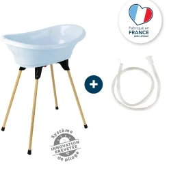 Thermobaby                    Kit de baignoire Vasco    Fleur Bleue