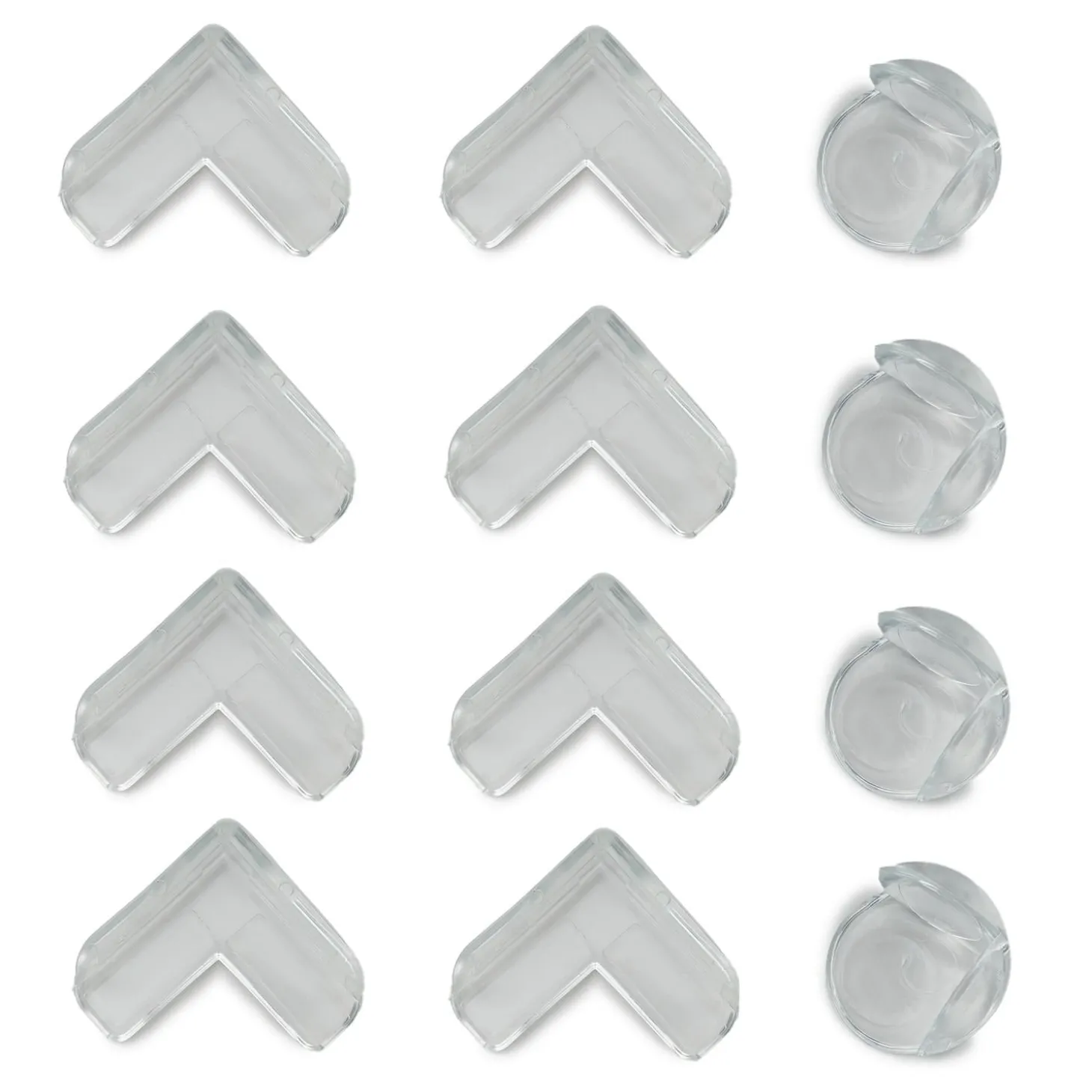 Thermobaby Lot de 12 coins de table Transparent
