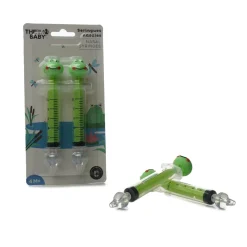 Thermobaby                    Lot de 2 Seringues Nasales Grenouille    Vert