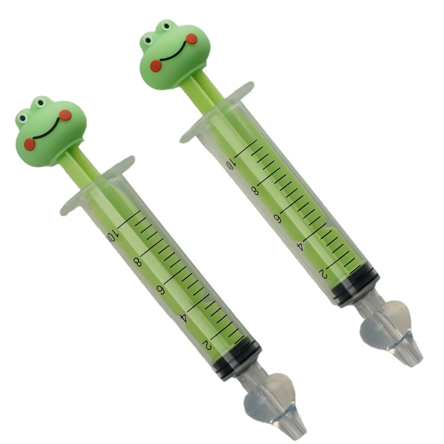 Thermobaby Lot de 2 Seringues Nasales Grenouille Vert