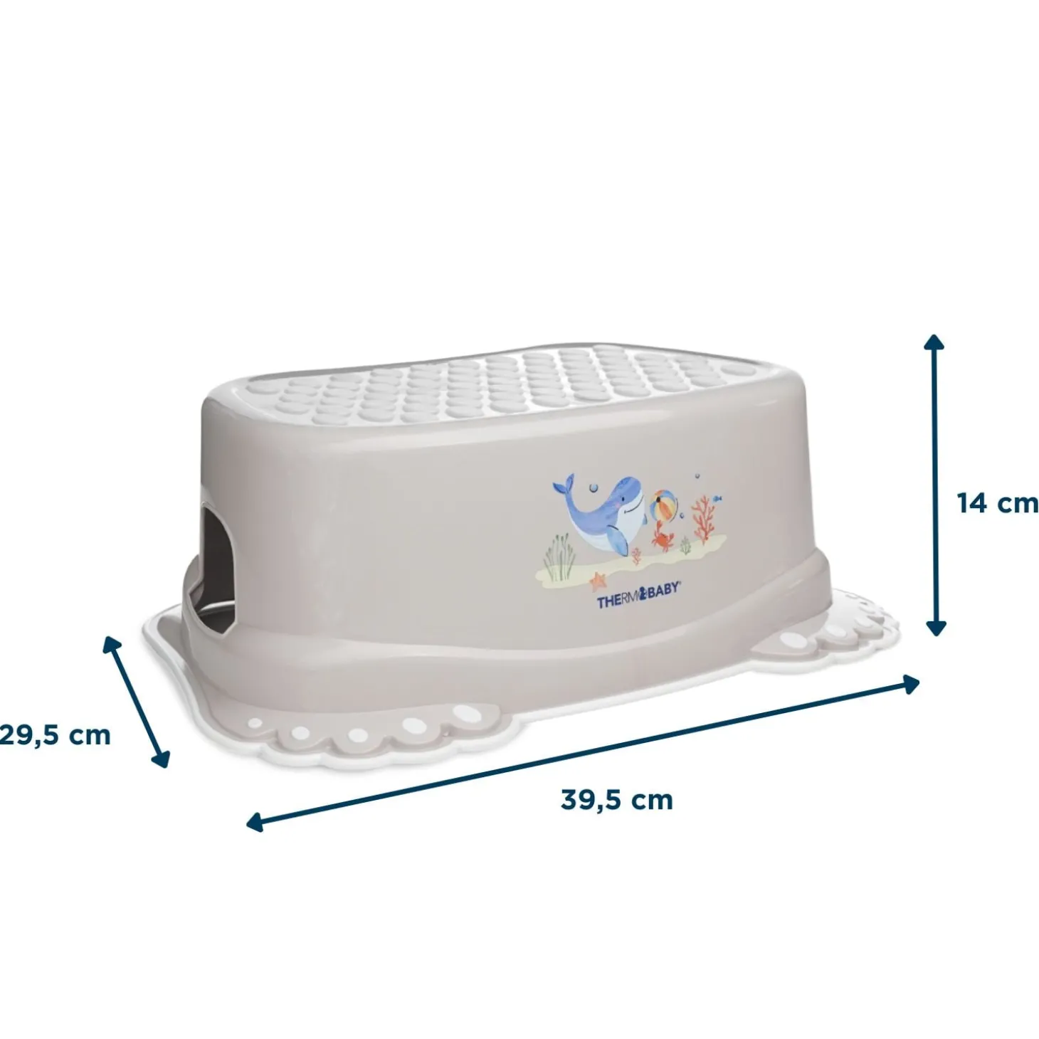 Thermobaby Marchepied Antiderapant Yoopi Gris