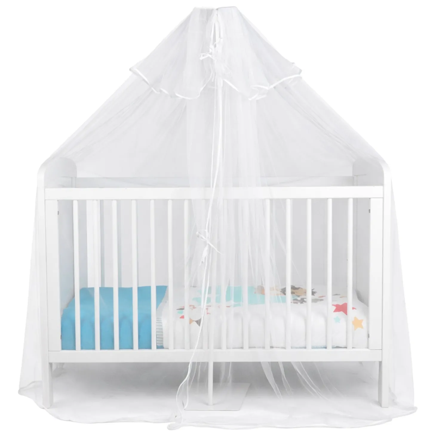 Thermobaby Moustiquaire et support à fixer Posi Moustik Blanc