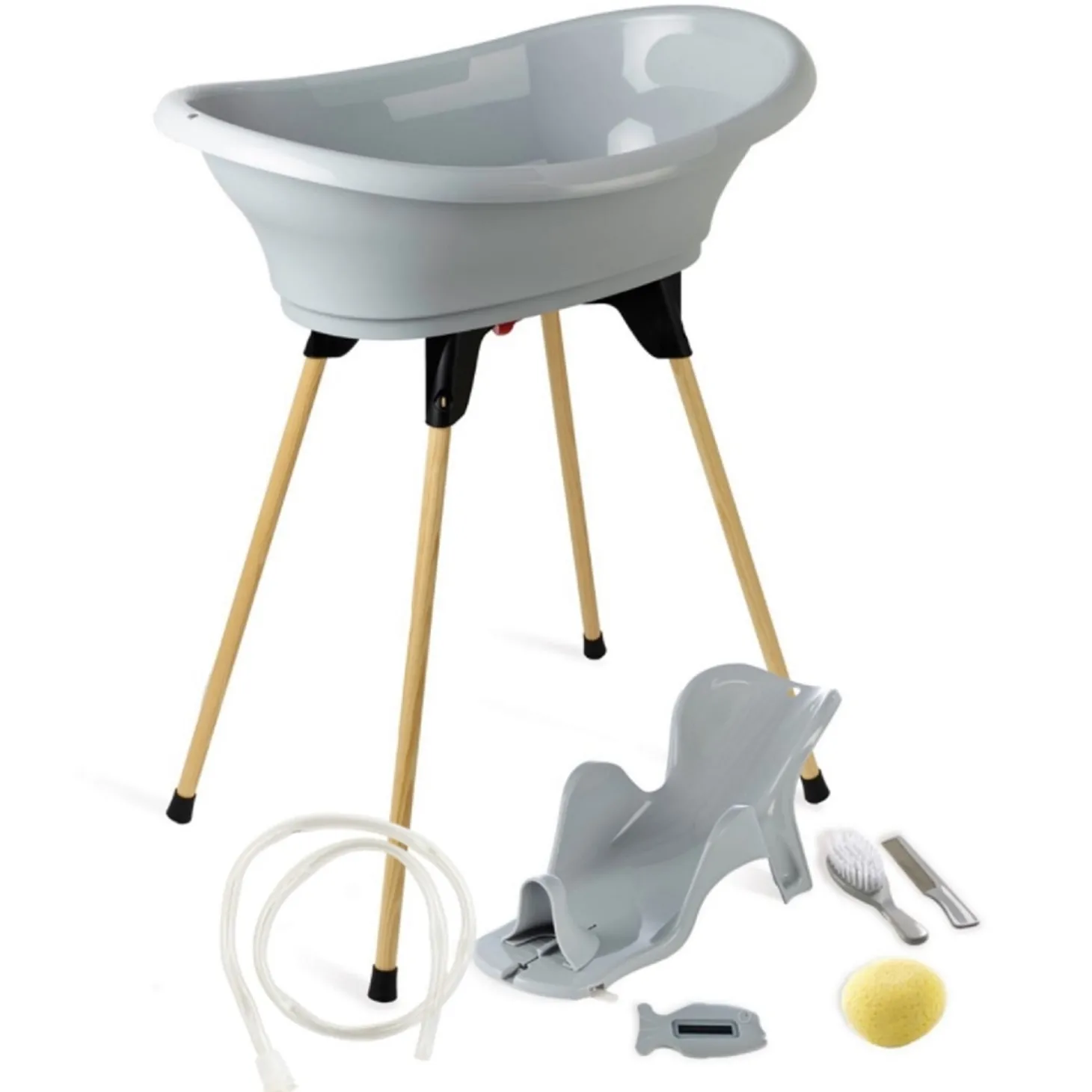 Thermobaby Pack baignoire 7 en 1 Gris Charme