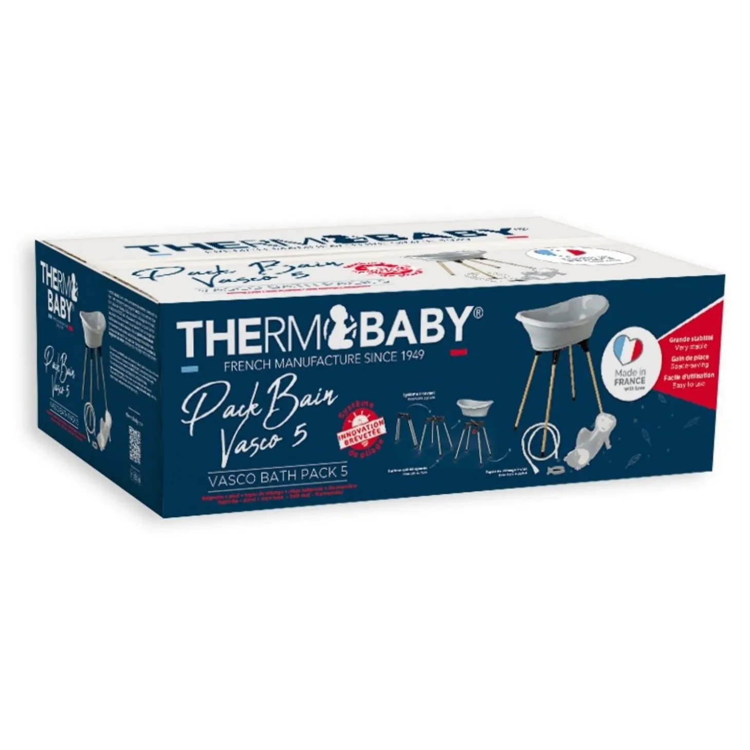 Thermobaby Pack Vasco 5 en 1 Gris charme