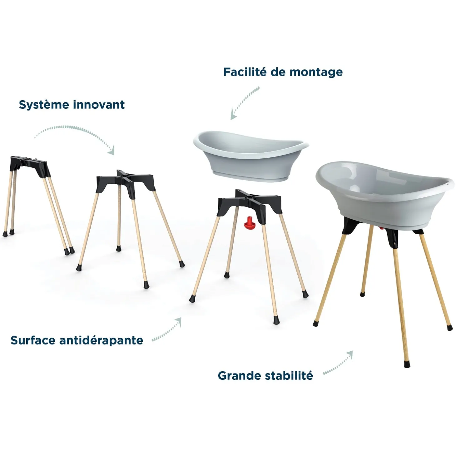 Thermobaby Pack Vasco 5 en 1 Gris charme