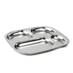 Thermobaby                    Plateau Compartimente Inox    Inox Gris