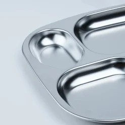 Thermobaby Plateau Compartimente Inox Inox Gris