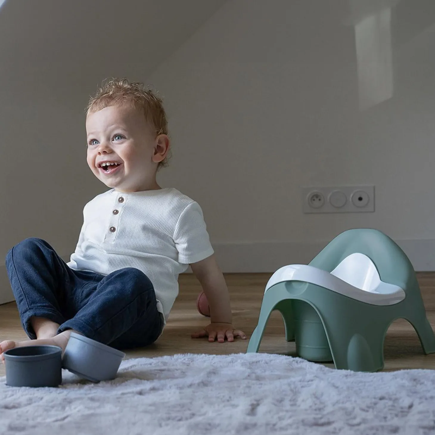 Thermobaby Pot Ideo Bleu