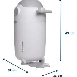 Thermobaby                    Poubelle à couche    Gris
