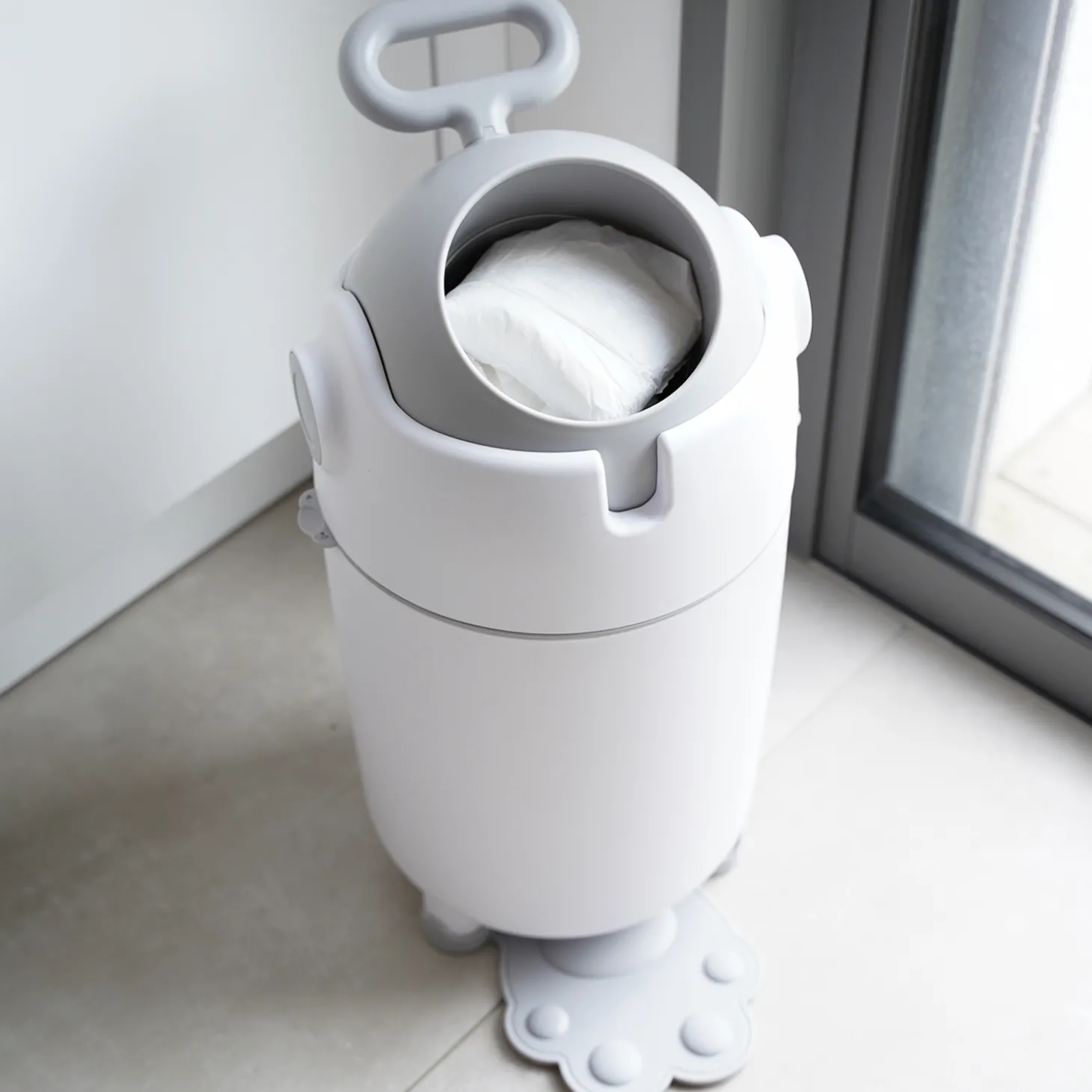 Thermobaby Poubelle à couche Gris