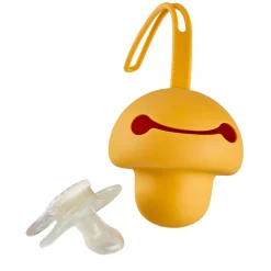 Thermobaby                    Range tétine silicone    Jaune Miel