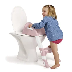 Thermobaby                    Reducteur wc Kiddyloo    Rose poudré