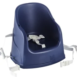 Thermobaby                    Rehausseur de chaise Youpla avec tablette    Bleu Ocean