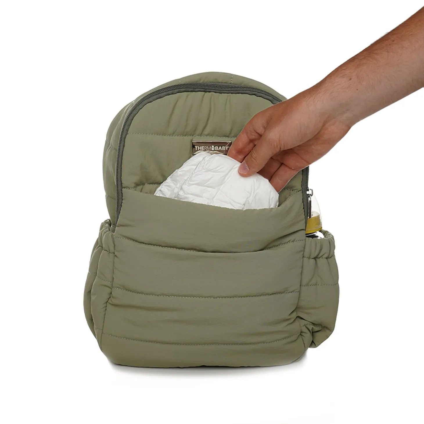 Thermobaby Sac à dos à langer Plumini Vert Cactus